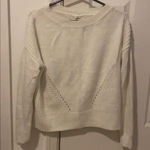 Long knit sweater